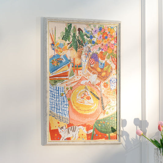 Rolife 1000 Piece Jigsaw Puzzle - Leisurely Holiday PT002 - Bộ tranh xếp hình 1000 mảnh cao cấp