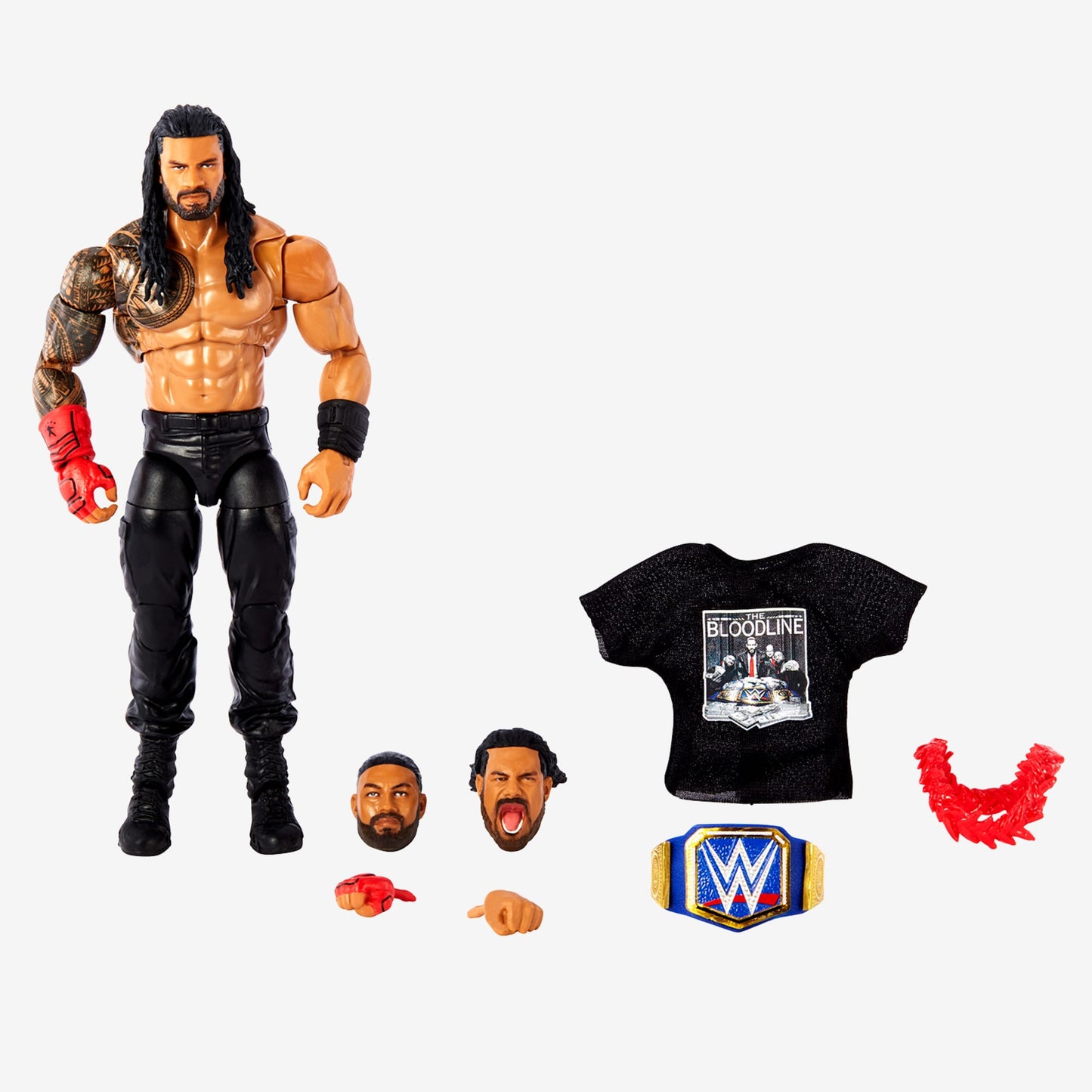 WWE Roman Reigns Ultimate Edition Action Figure Mô Hình Đồ Chơi Siêu Sao WWE Mattel - Hình ảnh sản phẩm
