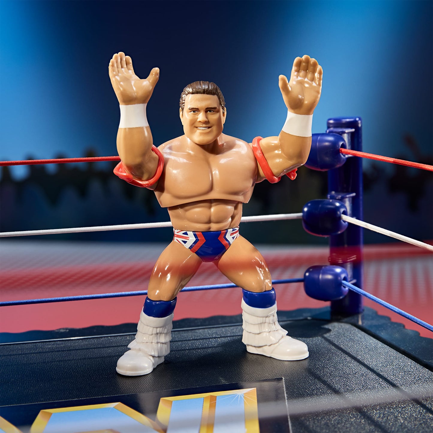 WWE Retro Action Figure 4-Pack Bundle - Bộ 4 Mô Hình Đô Vật Mỹ Retro - Mattel Creations Mattel - ảnh 6 - Action Figure