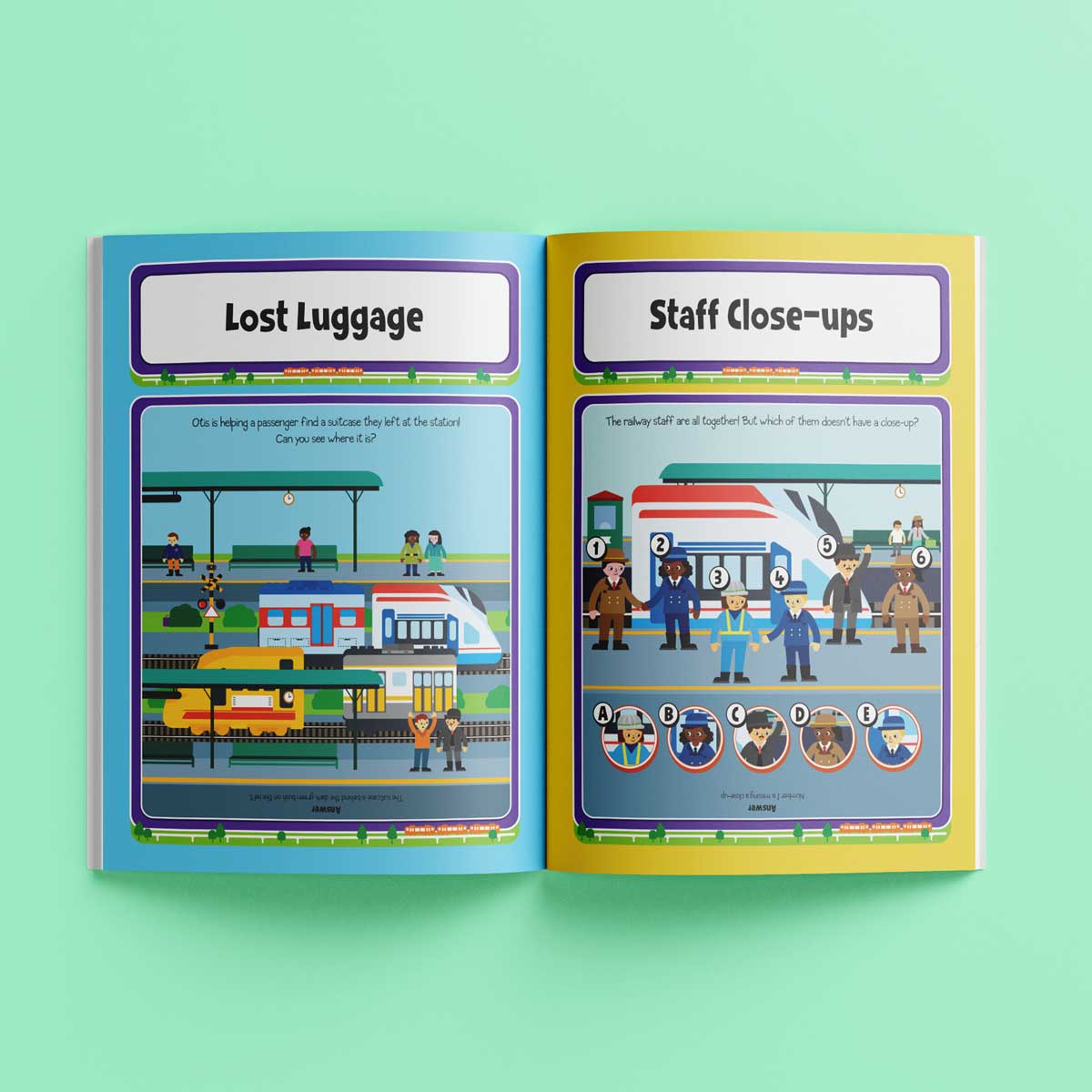 Pull Back and Go: Trains
