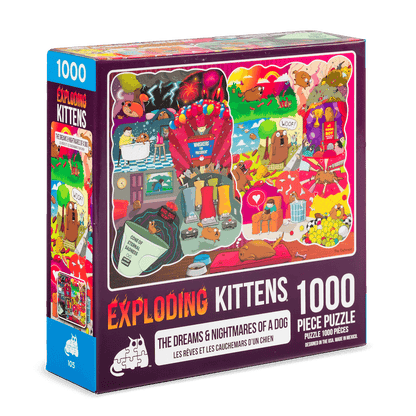 The Dreams and Nightmares of a Dog (1000 Piece Puzzle)