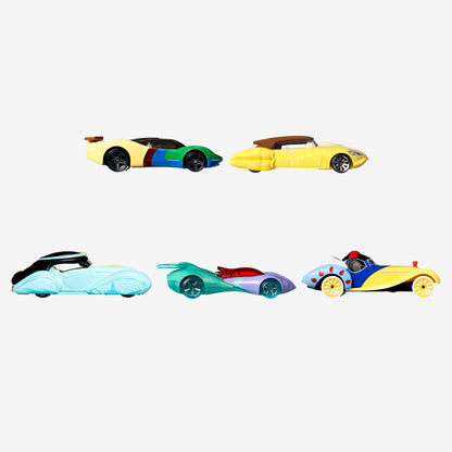 Hot Wheels Disney Princess Character Cars 5-Pack - Bộ 5 Xe Mô Hình Công Chúa Disney - Mattel HGP05 - Hình ảnh bổ sung 5