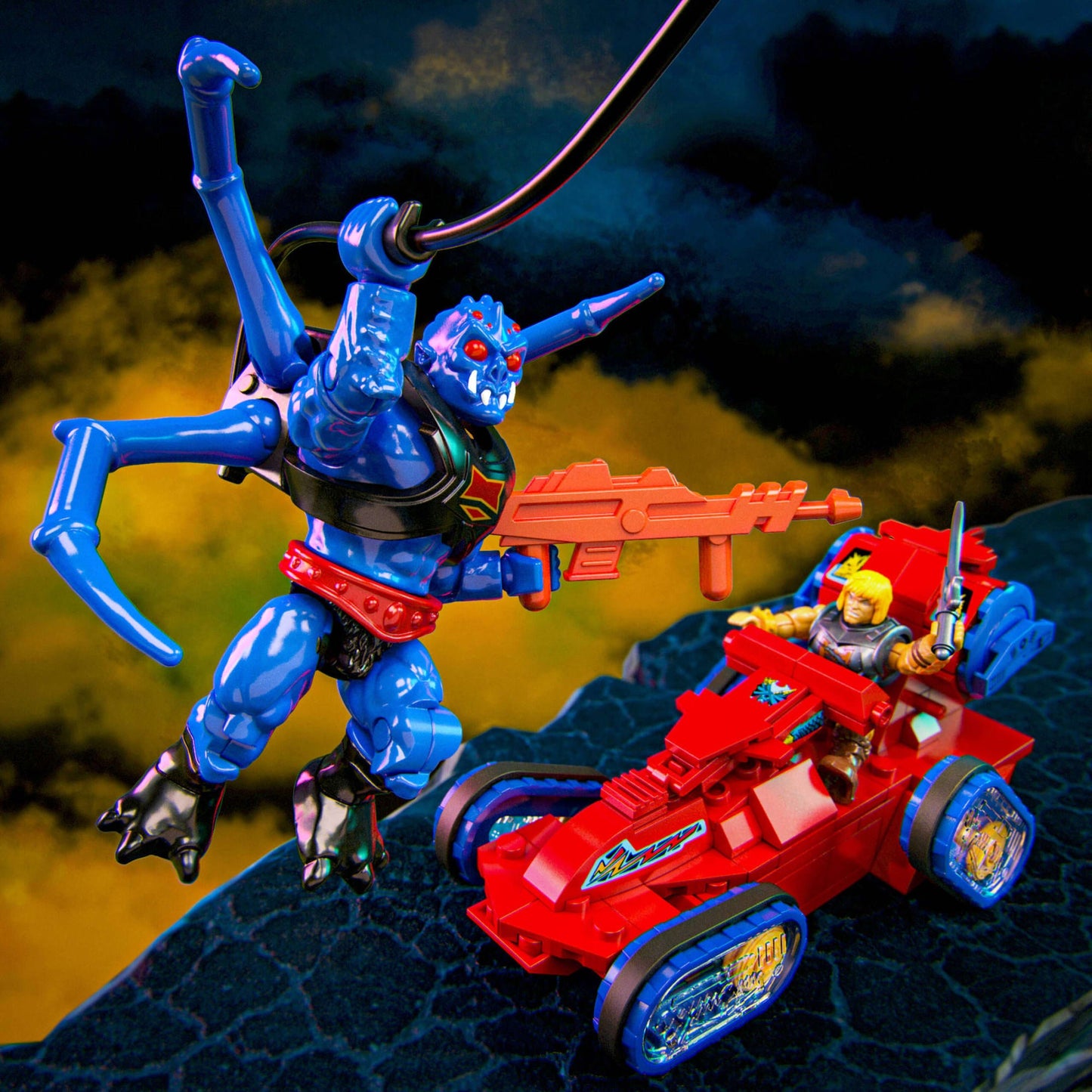 MEGA Masters of the Universe Eternia Battleground Building Set