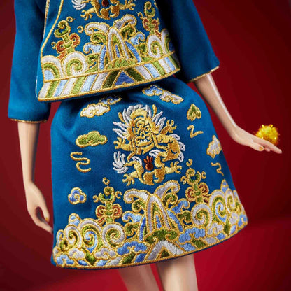 2023 Barbie Lunar New Year Doll Designed by Guo Pei - Búp bê sưu tầm cao cấp - Mattel Barbie Signature