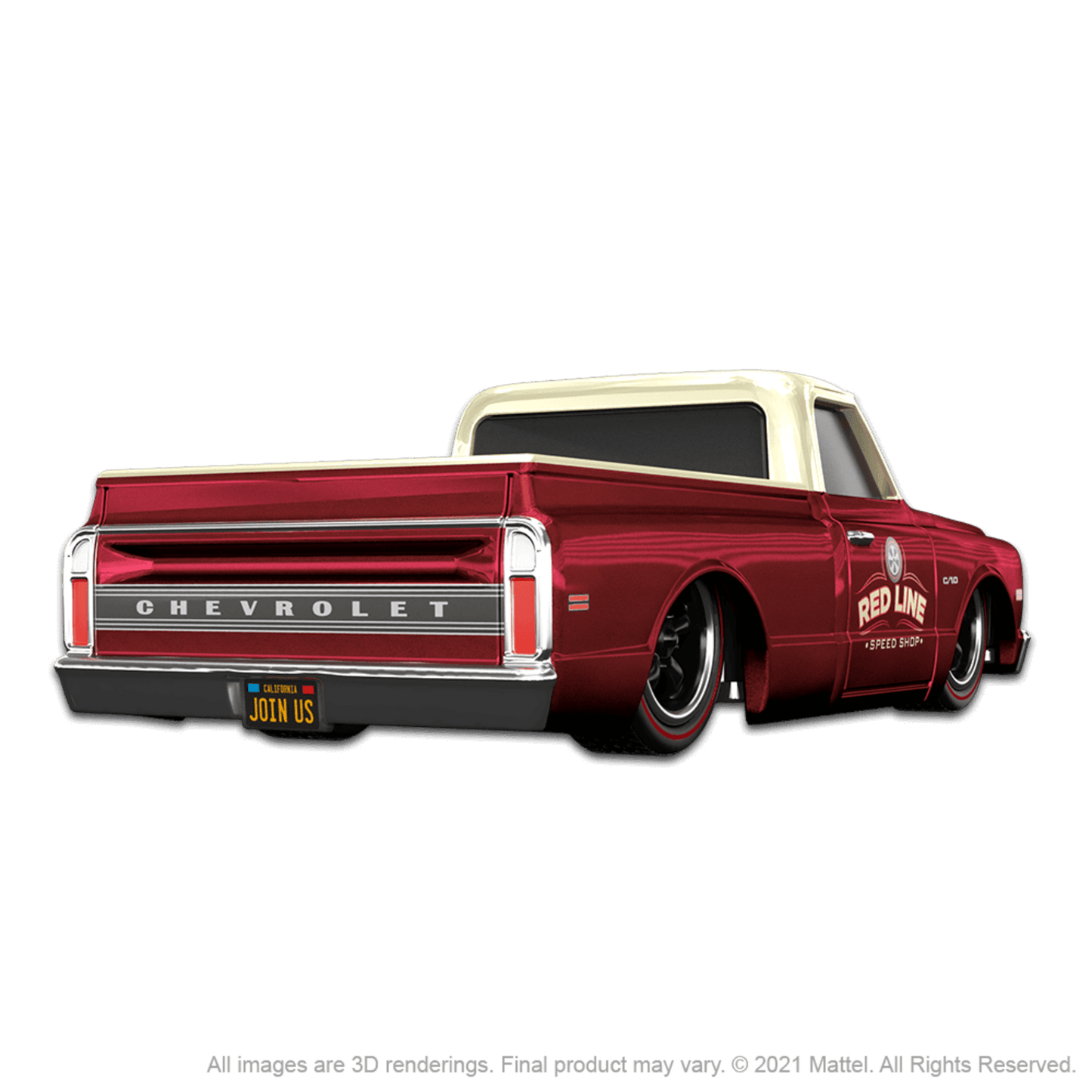 RLC sELECTIONs 1969 Chevy C-10 Xe Mô Hình Hot Wheels Cao Cấp Mattel