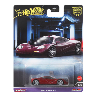 Hot Wheels Car Culture Circuit Legends McLaren F1 - Mô Hình Xe Đua Tỉ Lệ 1:64 Cao Cấp Mattel HKC77 - Hình ảnh sản phẩm