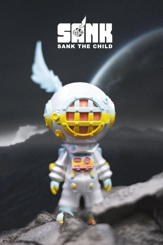 Sank Toys On The Way-Space Traveller-White Fantasy | Mô Hình Art Toy Cao Cấp | Sank Toys