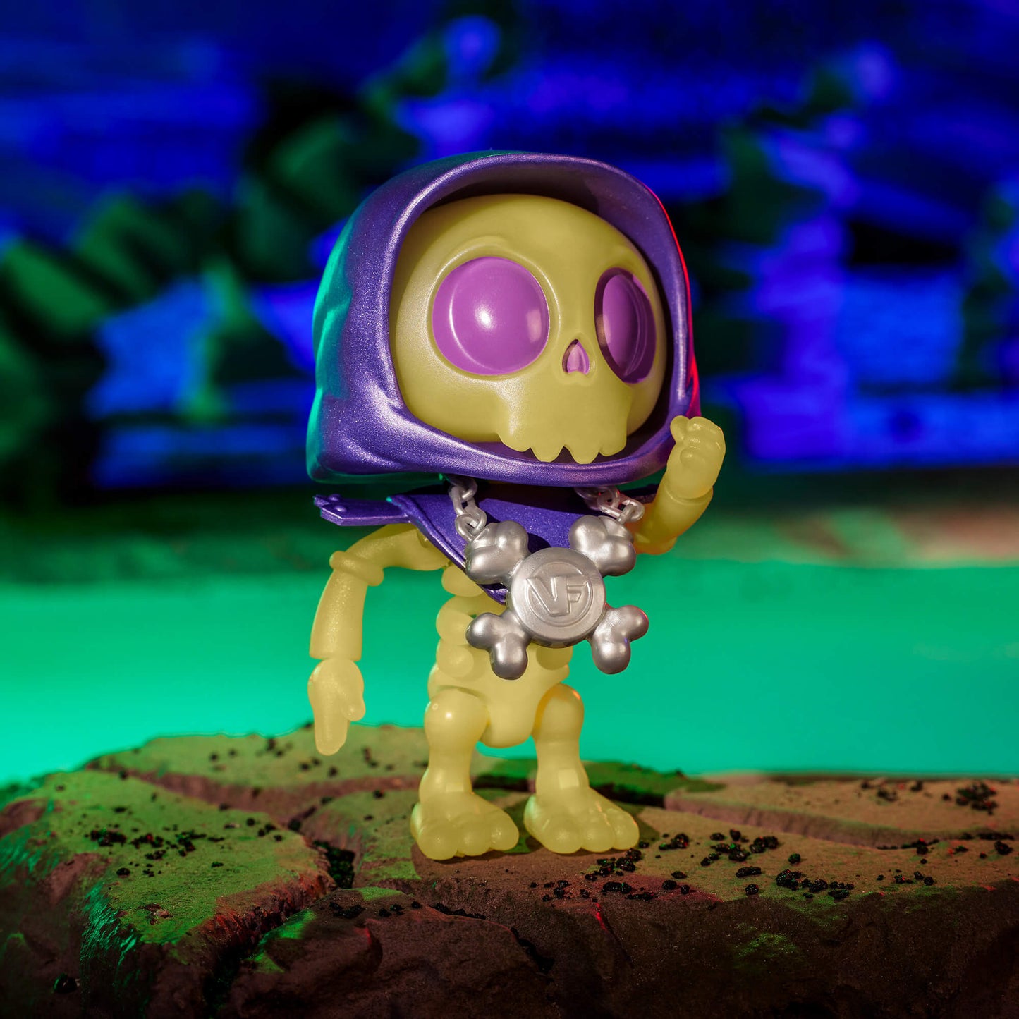 Masters of the Universe Skeletor x VeeFriends Skilled Skeleton 2-Pack - Bộ 2 Mô Hình Khớp Cử Động Mattel Creations - Hình ảnh bổ sung 7