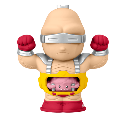 Little People Collector Teenage Mutant Ninja Turtles: Villains Special Edition Set - Bộ 4 Mô Hình Nhân Vật Phản Diện Ninja Rùa - Mattel HVG60 - Hình ảnh bổ sung 6