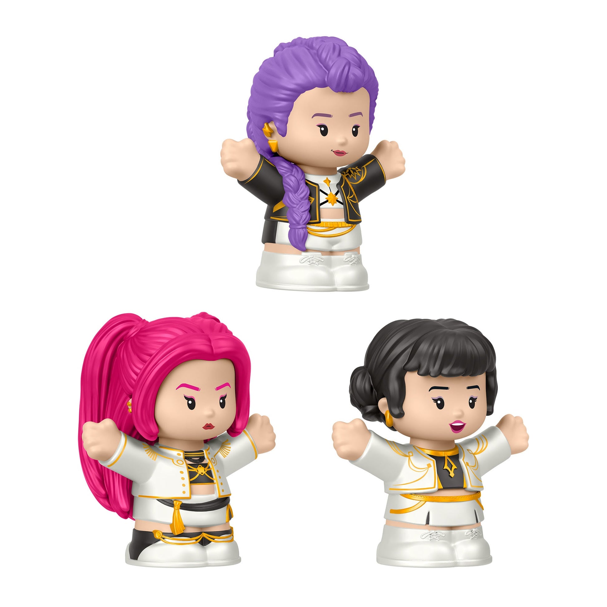 Little People Collector KPop Demon Hunters Huntrx Figure Set JRM87