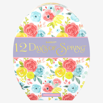 Barbie 12 Days of Spring Doll and Accessories - Búp Bê Sưu Tầm Phiên Bản Mùa Xuân Cổ Điển - Barbie Signature HRM27 Barbie Sig