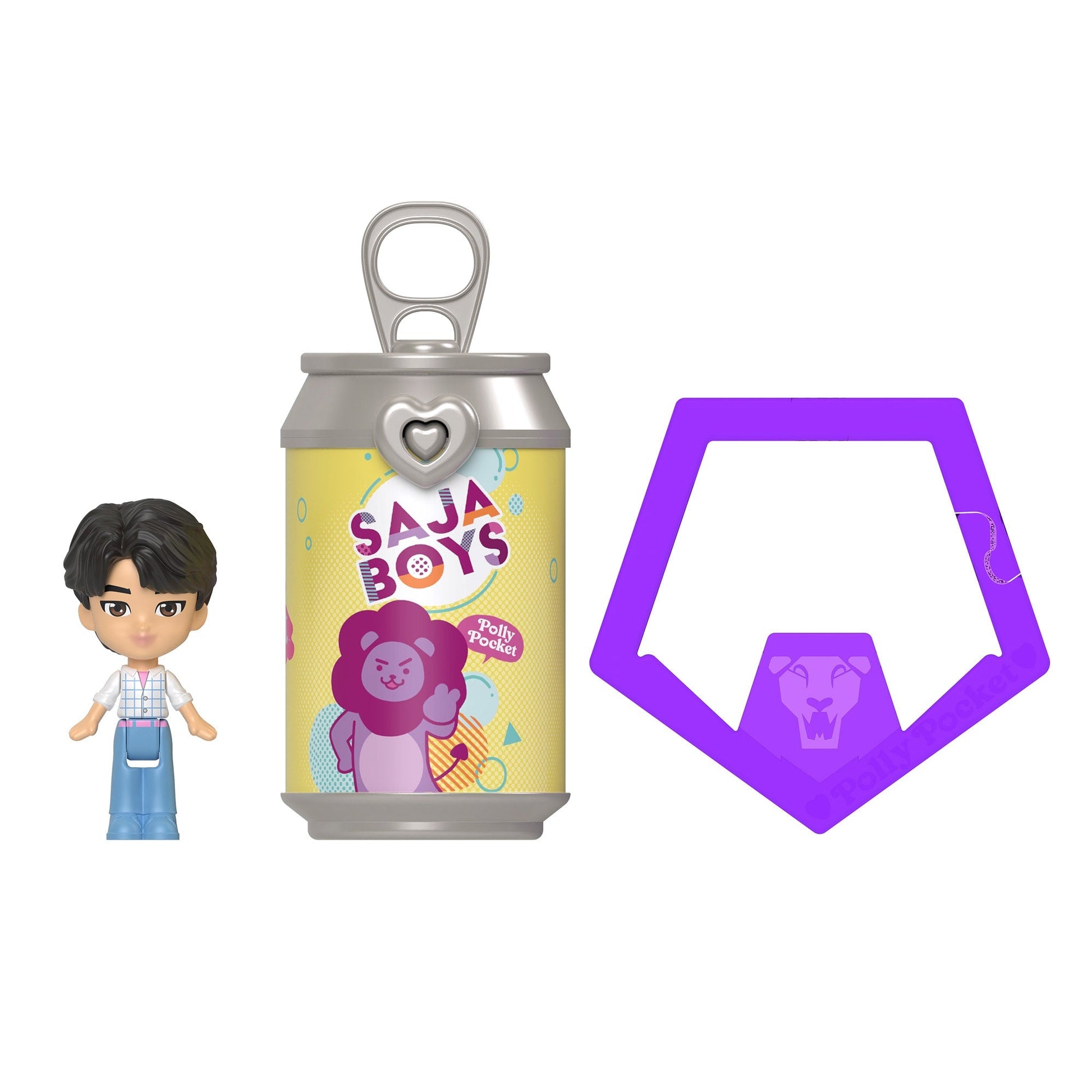 Polly Pocket x KPop Demon Hunters Saja Boys 5-Pack JTM73