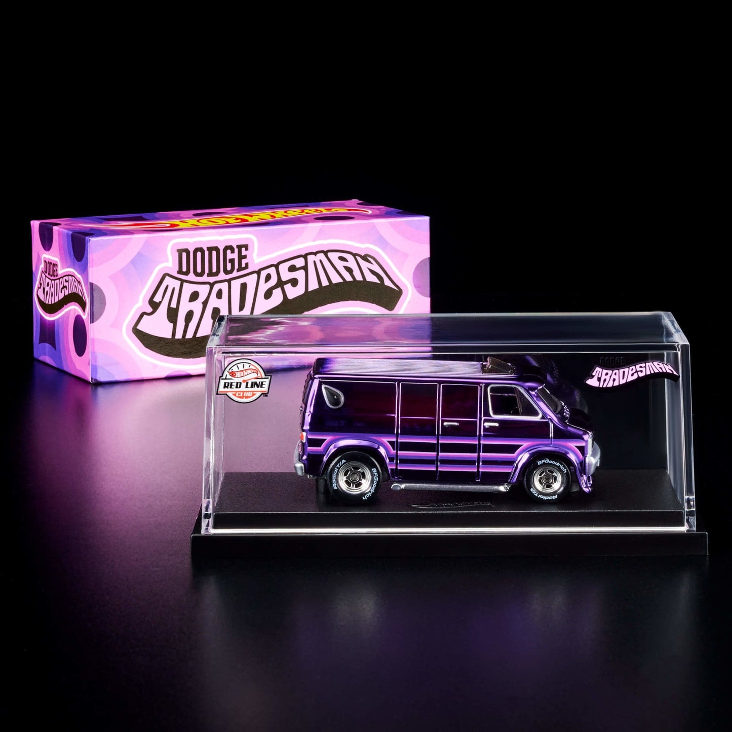 RLC Exclusive ‘70s Dodge Tradesman Van Xe Mô Hình Hot Wheels Hot Wheels - ảnh 1 - Mô hình xe ô tô