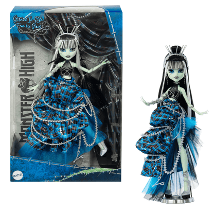 Monster High Stitched in Style Frankie Stein Doll - Búp Bê Thời Trang Sưu Tầm Cao Cấp Mattel HRL66 - Hình ảnh bổ sung 8
