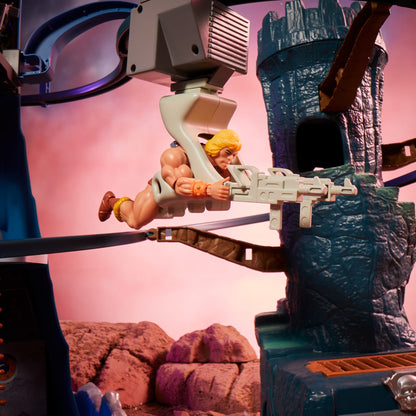 Masters of the Universe Origins Eternia Playset - Bộ Đồ Chơi Mô Hình Chiến Trường Eternia - Mattel HGW42 Mattel - ảnh 2 - Act