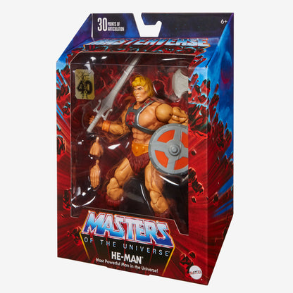 Masters of the Universe Masterverse He-Man 40th Anniversary Action Figure - Mô hình Figure Mattel - Góc nhìn khác 3