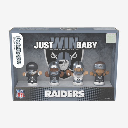 Little People Collector x NFL Las Vegas Raiders Set - Bộ Mô Hình Cầu Thủ & Cổ Động Viên NFL Mattel Fisher-Price Mattel - ảnh 