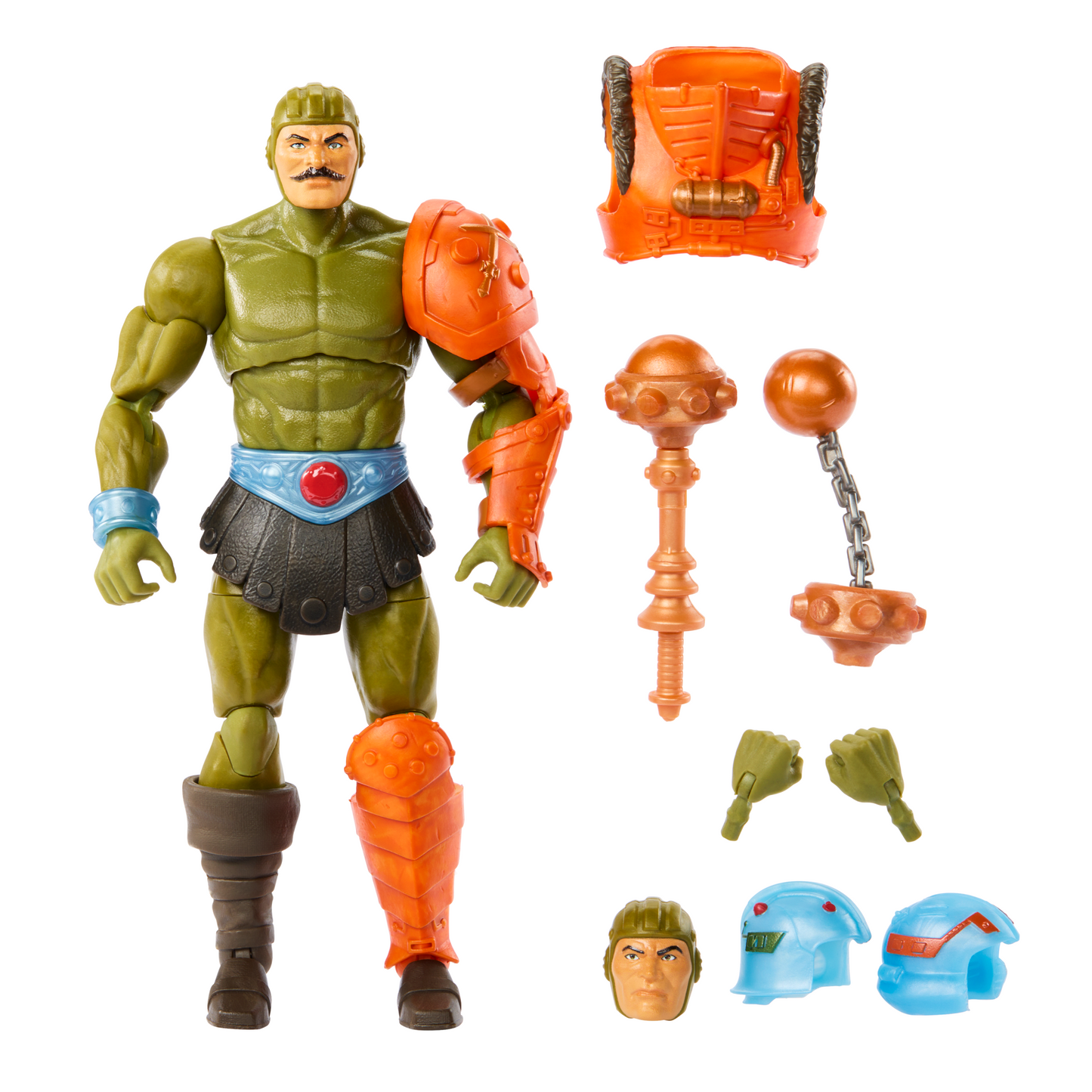 Masters of the Universe Man-At-Arms Action Figure - Mô hình hành động Mattel Masterverse New Eternia - Hình ảnh sản phẩm