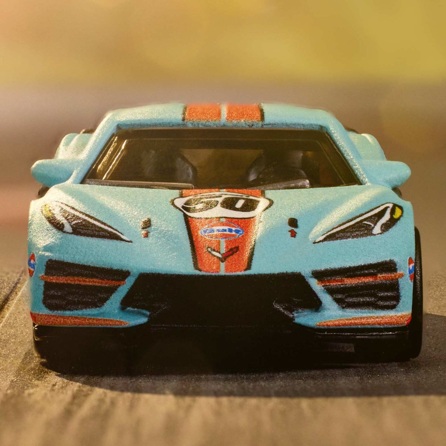Matchbox 2020 Corvette - Mô hình xe 1:64 Gulf Racing HJW59 - Góc nhìn khác 3