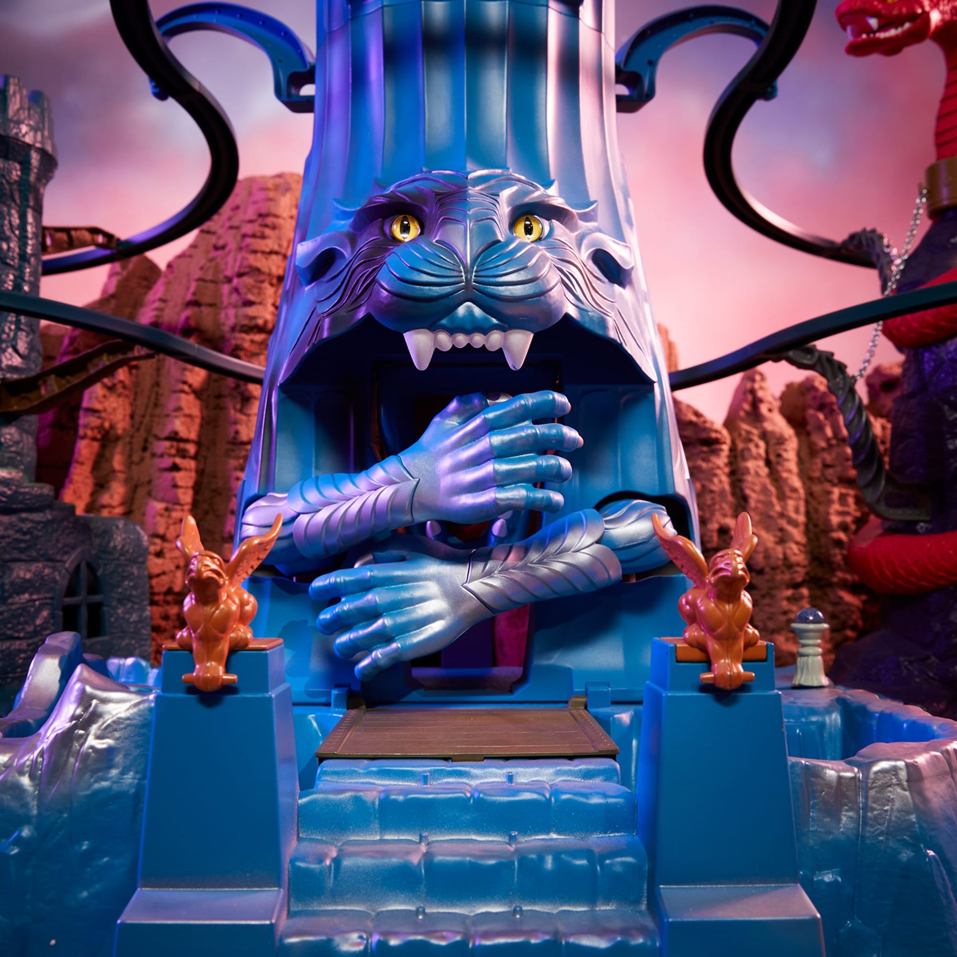 Masters of the Universe Origins Eternia Playset - Bộ Đồ Chơi Mô Hình Chiến Trường Eternia - Mattel HGW42 - Hình ảnh bổ sung 5