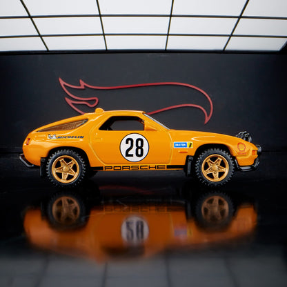 Hot Wheels Elite 64 Porsche 928 Safari - Xe Mô Hình Die-cast Cao Cấp Tỷ Lệ 1:64 - Hot Wheels - Hình ảnh chi tiết 2