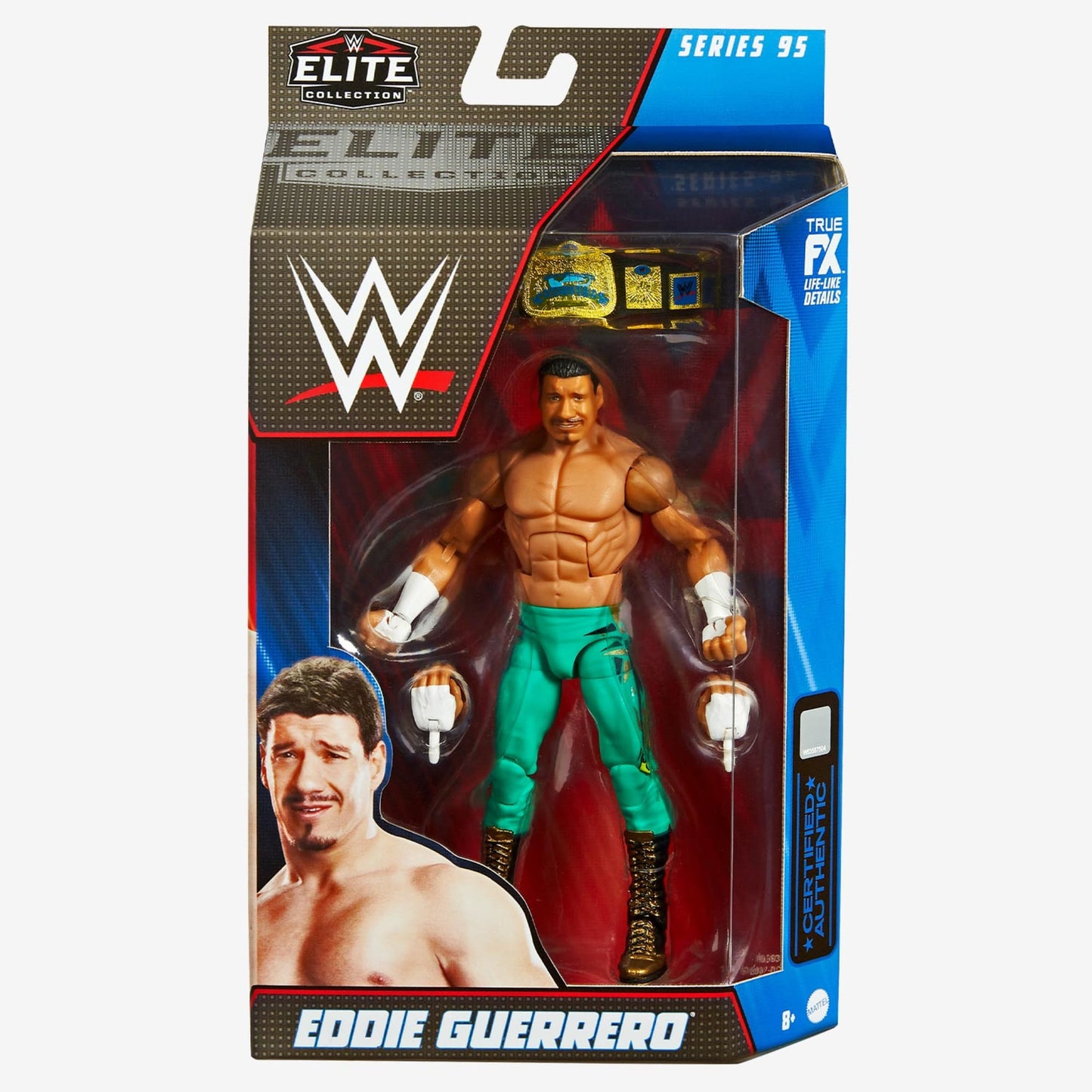 WWE Eddie Guerrero Elite Collection Action Figure - Mô hình Đô vật Mỹ Mattel - Hình ảnh bổ sung 6