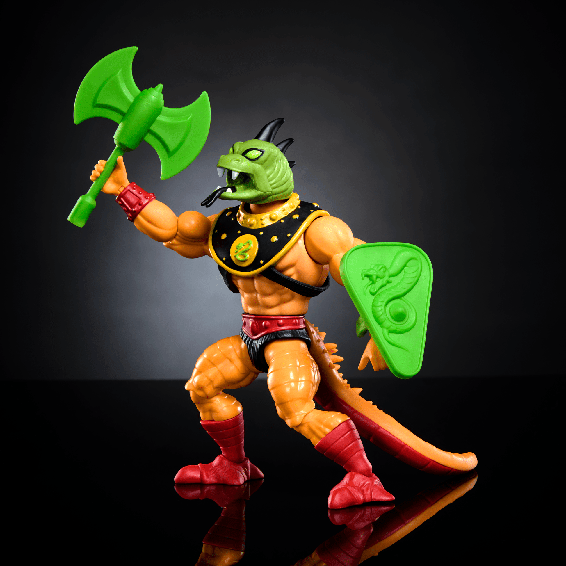 Masters of the Universe Origins Reptilax Action Figure - Mô hình hành động Snake Men - Mattel Creations - Hình ảnh bổ sung 4