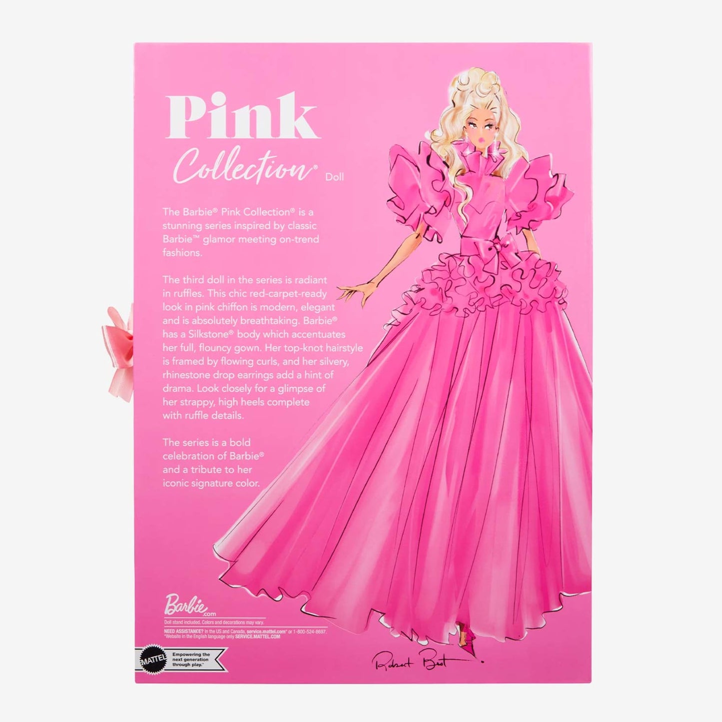 Barbie Pink Collection Doll 3 - Búp Bê Sưu Tầm Cao Cấp Mattel HCB74 Barbie Signature - ảnh 3 - Collectible Doll