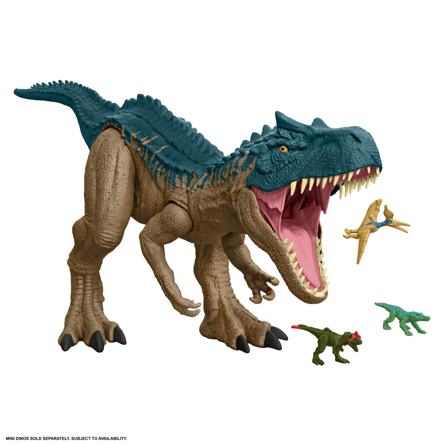 Jurassic World Super Colossal Allosaurus Dinosaur Action Figure - Mô Hình Khủng Long Siêu Khổng Lồ Mattel HRX53 - Góc nhìn khác 3