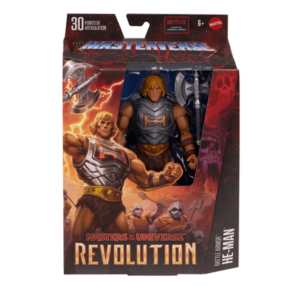 Masters of the Universe Masterverse Battle Armor He-Man Action Figure Mô Hình Hành Động He-Man Mattel - Hình ảnh bổ sung 7