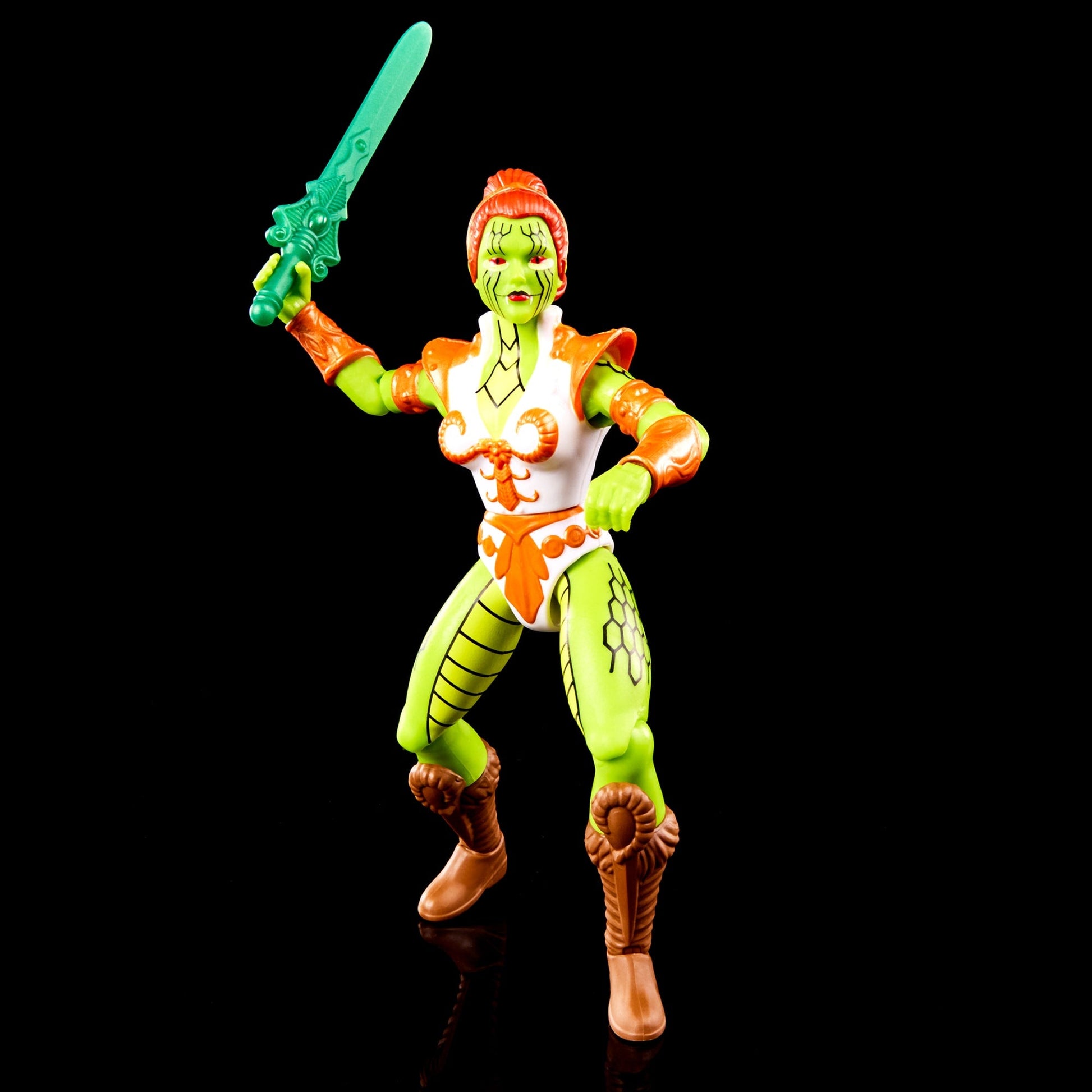 Masters of the Universe Origins Snake Teela Action Figure - Mô Hình Đồ Chơi Khớp Nối MOTU Mattel - Góc nhìn khác 3