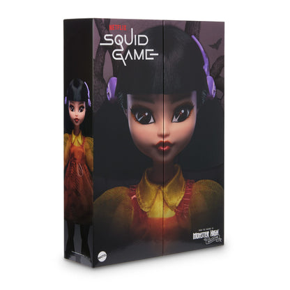 Monster High Skullector Squid Game Young-hee Doll - Búp Bê Sưu Tầm Cao Cấp - HYV95