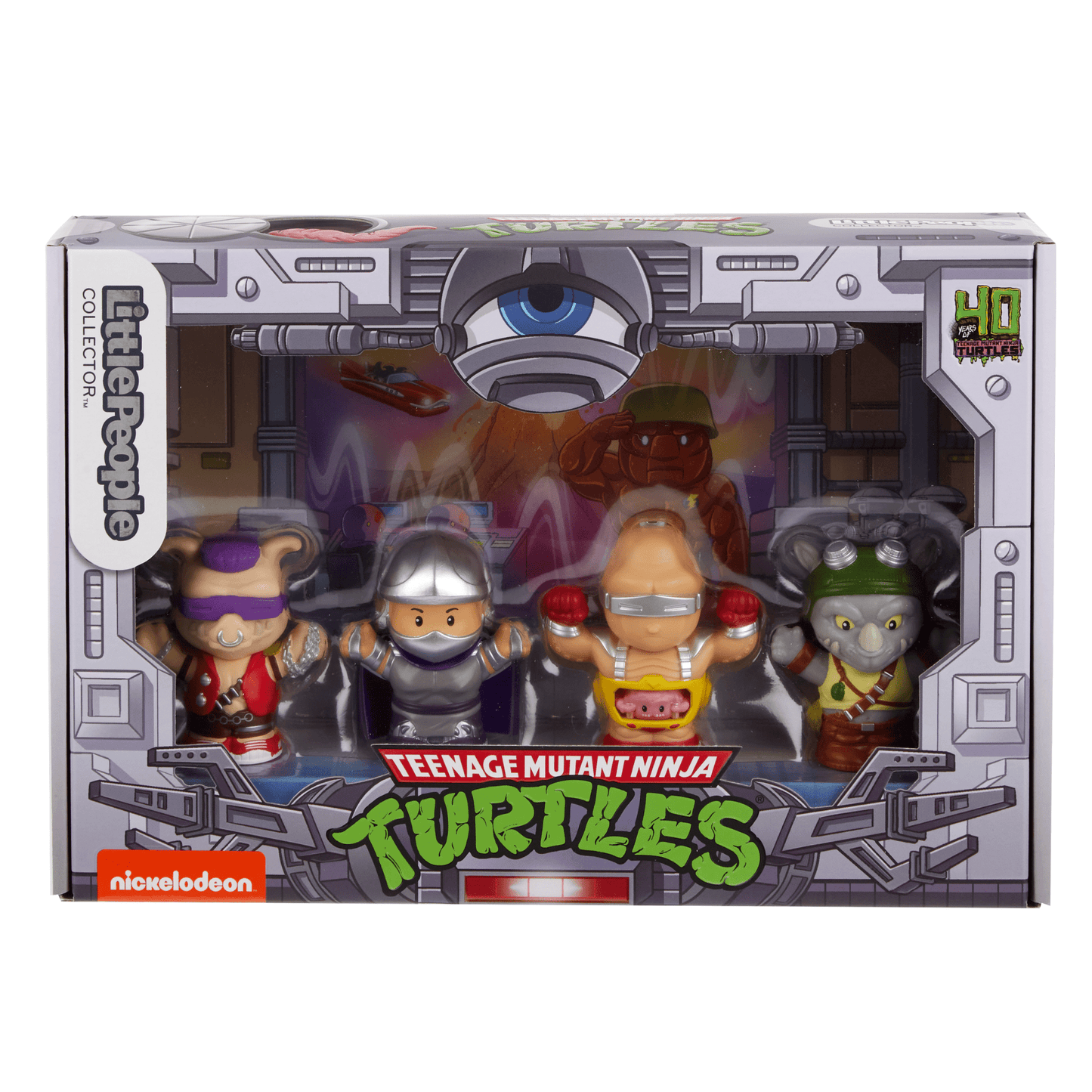 Little People Collector Teenage Mutant Ninja Turtles: Villains Special Edition Set - Bộ 4 Mô Hình Nhân Vật Phản Diện Ninja Rù
