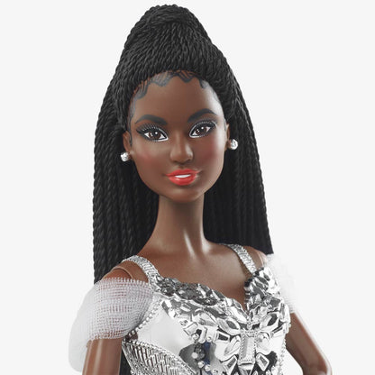 2021 Holiday Barbie Doll, Brunette Braids - Búp bê Sưu tầm Lễ hội - Barbie Signature