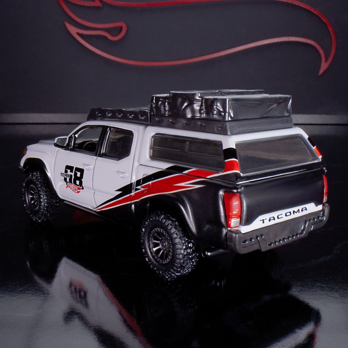 Hot Wheels Elite 64 Mod Shop '17 Toyota Tacoma Xe Mô Hình Kim Loại Hot Wheels Hot Wheels - ảnh 3 - Diecast Vehicle