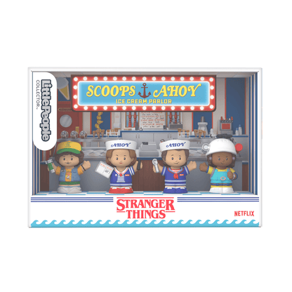 Little People Collector Stranger Things: Scoops Troop Special Edition Set - Bộ Mô Hình Nhân Vật Sưu Tầm Mattel - Hình ảnh bổ sung 7