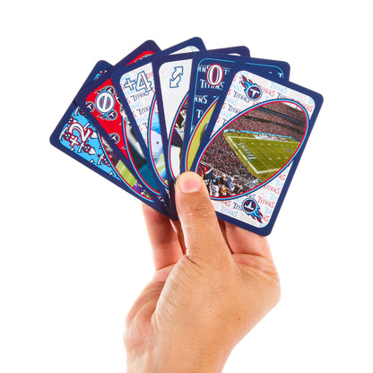 UNO Fandom NFL Tennessee Titans Game Deck - Bộ Bài Thẻ Bài Thể Thao - Mattel JDK25 - Hình ảnh chi tiết 2
