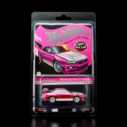 RLC Exclusive Pink Editions Nissan Skyline GT-R Mô Hình Xe Sắt Tỉ Lệ 1:64 Hot Wheels - Hình ảnh sản phẩm