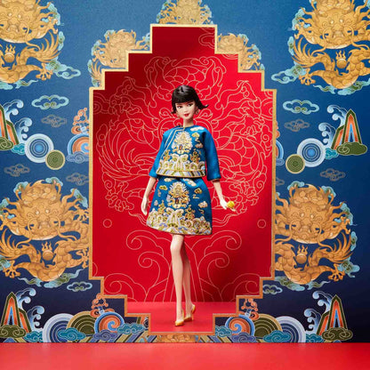 2023 Barbie Lunar New Year Doll Designed by Guo Pei - Búp bê sưu tầm cao cấp - Mattel Barbie Signature