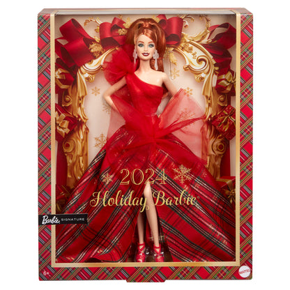 2024 Barbie Holiday Doll - Búp bê Mùa Lễ hội - Barbie Signature - Hình ảnh bổ sung 8