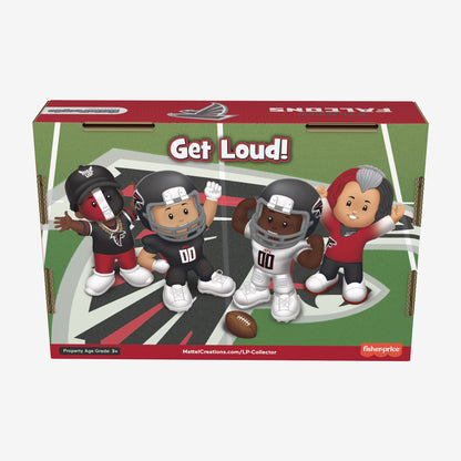 Little People Collector x NFL Atlanta Falcons Set - Bộ Mô Hình Nhân Vật Đồ Chơi Sưu Tầm - Mattel HNJ34 Mattel - ảnh 4 - Actio