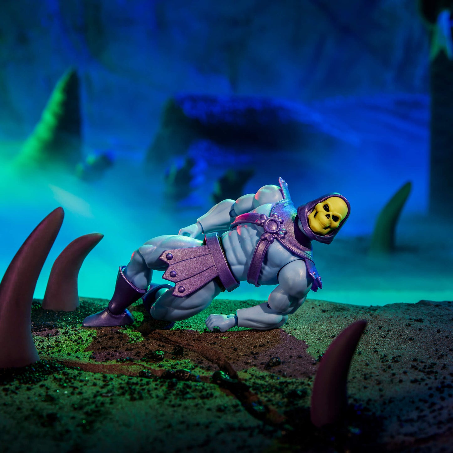 Masters of the Universe Skeletor x VeeFriends Skilled Skeleton 2-Pack - Bộ 2 Mô Hình Khớp Cử Động Mattel Creations Mattel - ả