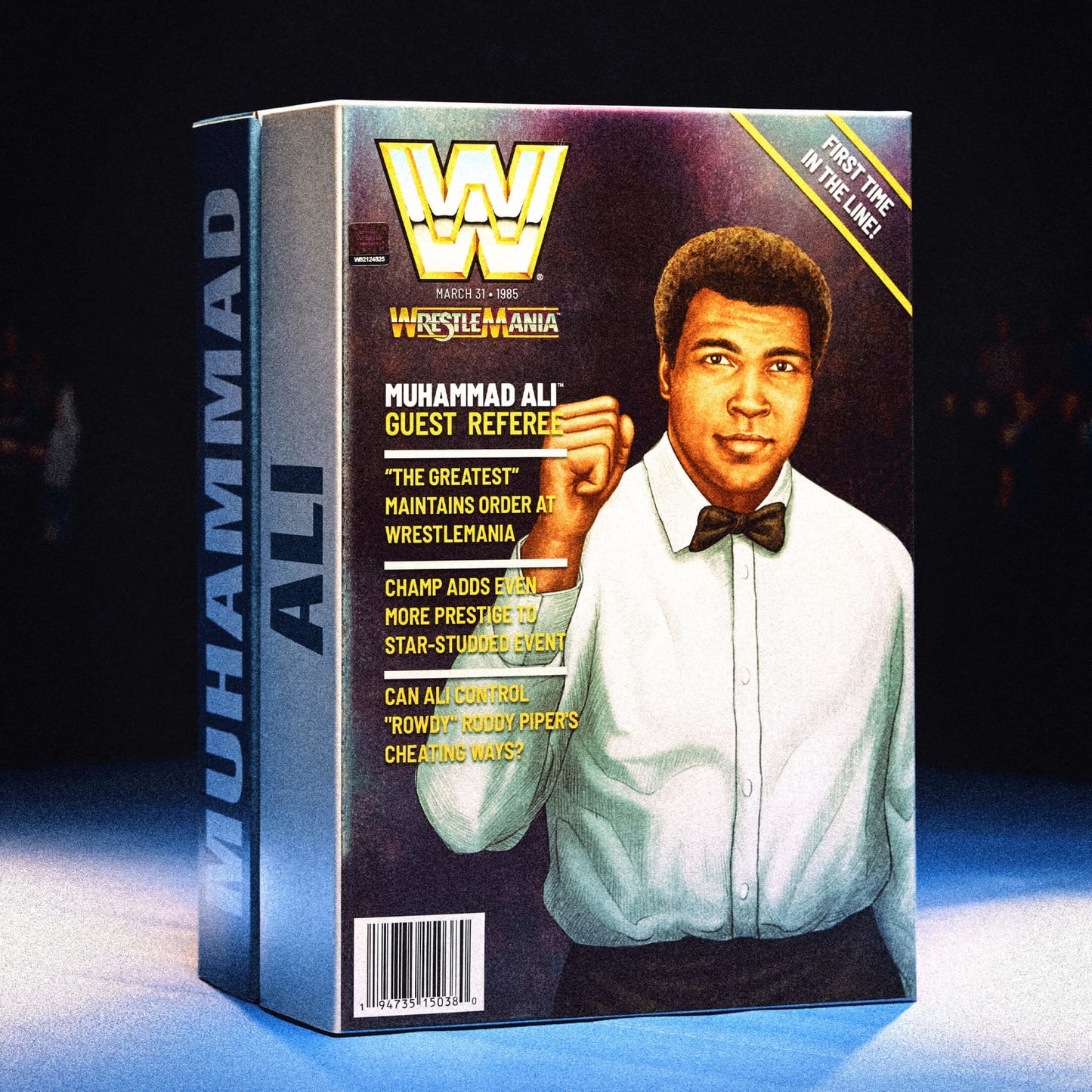 WWE Ultimate Edition Muhammad Ali Action Figure Set - Bộ Mô Hình Cao Cấp Mattel Mattel - ảnh 5 - Figure