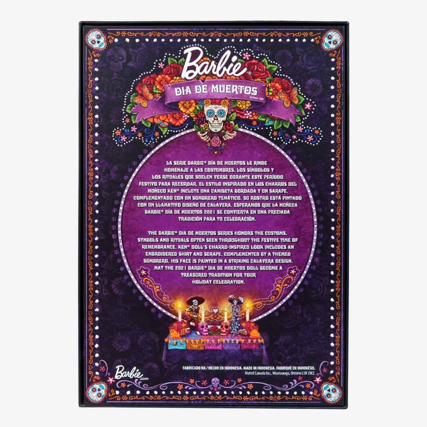 Barbie 2021 Dia De Muertos Ken Doll - Búp Bê Sưu Tầm Lễ Hội Người Chết - Mattel Signature