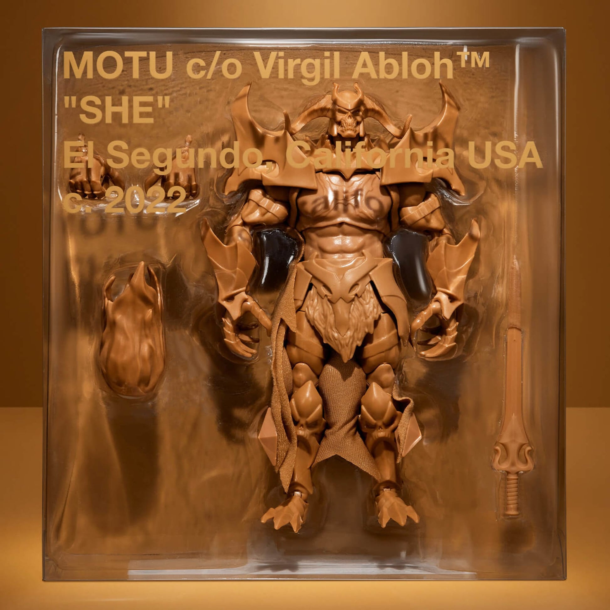 Virgil Abloh x MOTU Skele-God Collector Figure - Mô hình sưu tầm cao cấp Mattel Creations - Hình ảnh sản phẩm