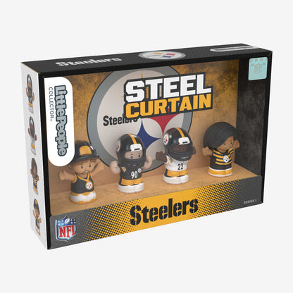 Little People Collector x NFL Pittsburgh Steelers Set - Bộ Mô Hình Sưu Tập NFL - Mattel