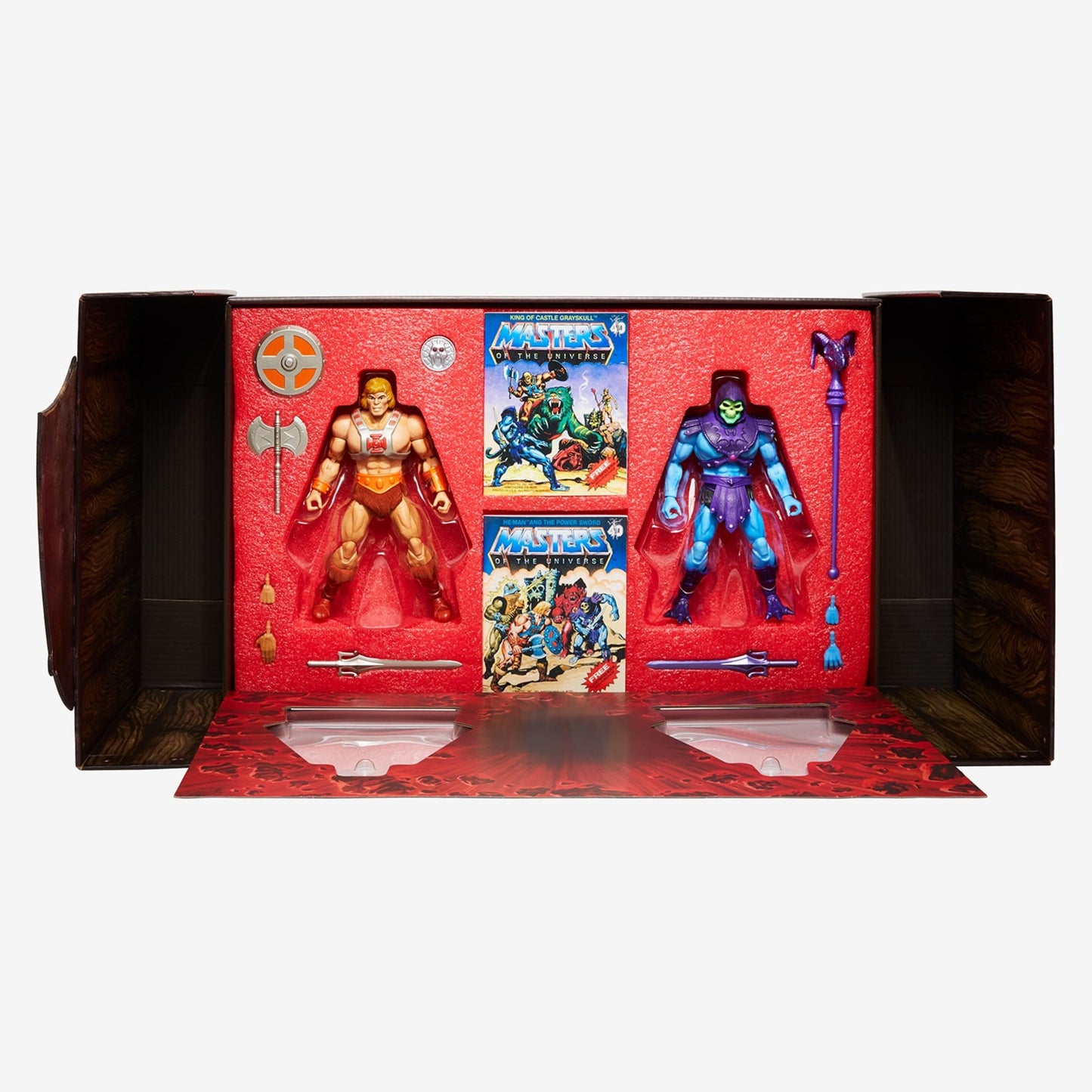 Masters of the Universe Masterverse He-Man vs Skeletor 40th Anniversary - Bộ Mô Hình Kỷ Niệm 40 Năm Chính Hãng Mattel - Hình ảnh sản phẩm