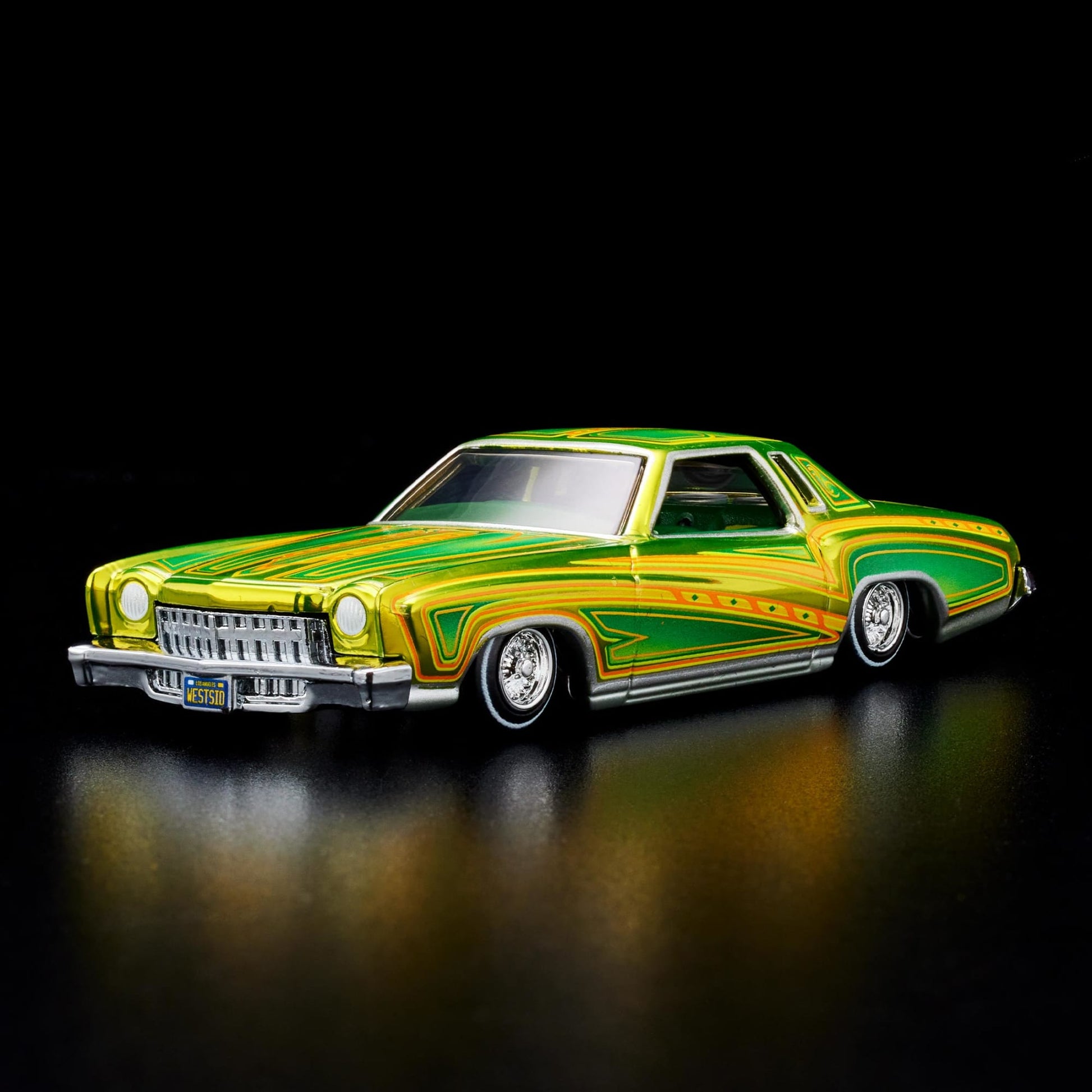 RLC Exclusive 1975 Chevrolet Monte Carlo Lowrider - Mô hình xe sưu tầm Hot Wheels Collectors - Hình ảnh chi tiết 2