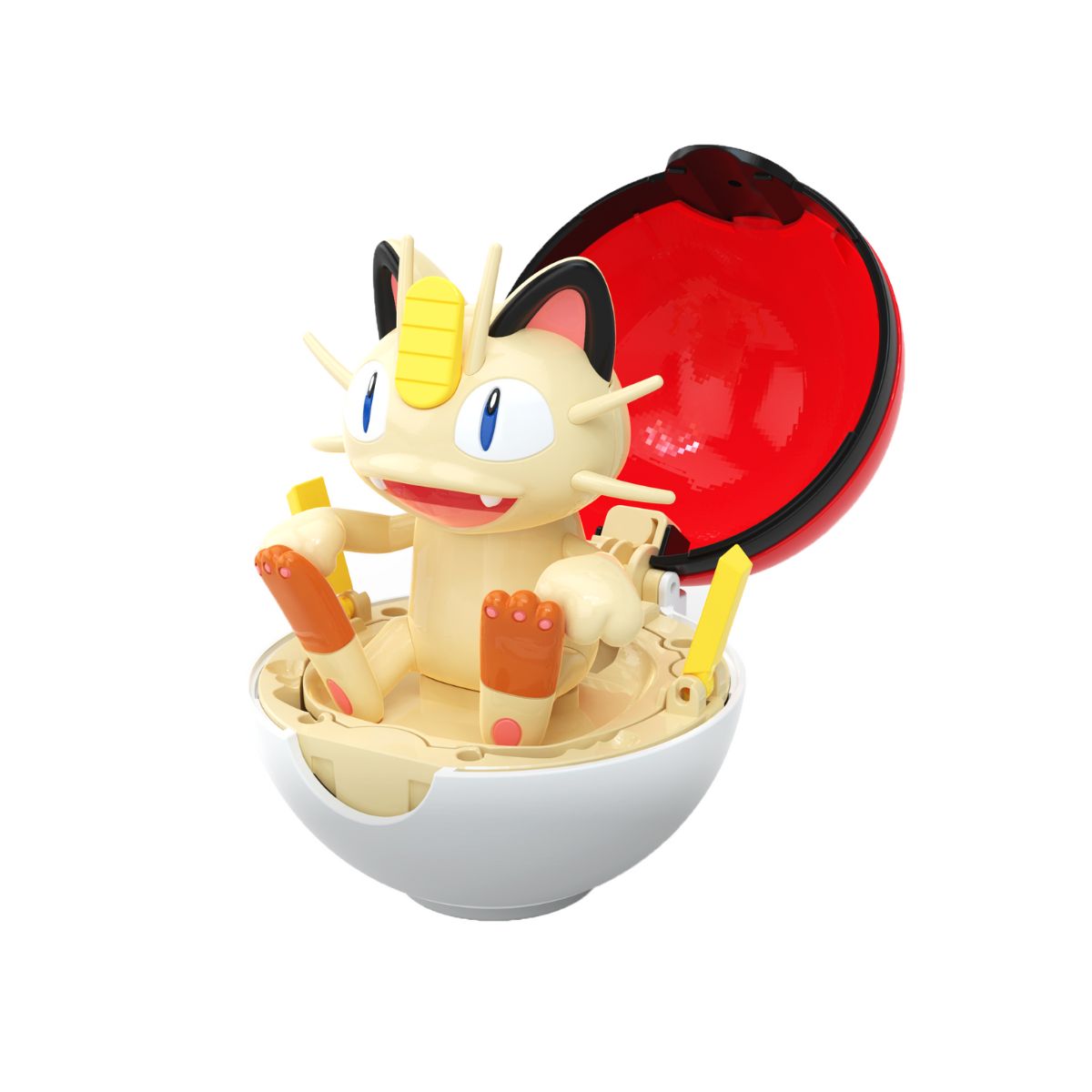 Pokemon Meowth Automatic Transforming Ball Toy - Mô hình quả cầu biến hình tự động - POKEMON TOYS ZC8941E