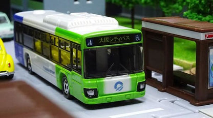 Xe mô hình Tomica No. 129 Isuzu Erga Osaka City Bus